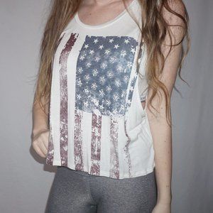 American Flag Tank Top